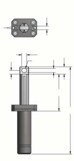 1.97 4 x M8 H 30 1.181 60 2.362 10.394 ø25.984 LN.090 90 dan / 200 lb. 5.20 69.9 2.75 9.354 2 x ø6.236 2 x M6 (pod śruby ściągające) ø4.0.157 M10 22 FLAT.866 Ramiona 10.