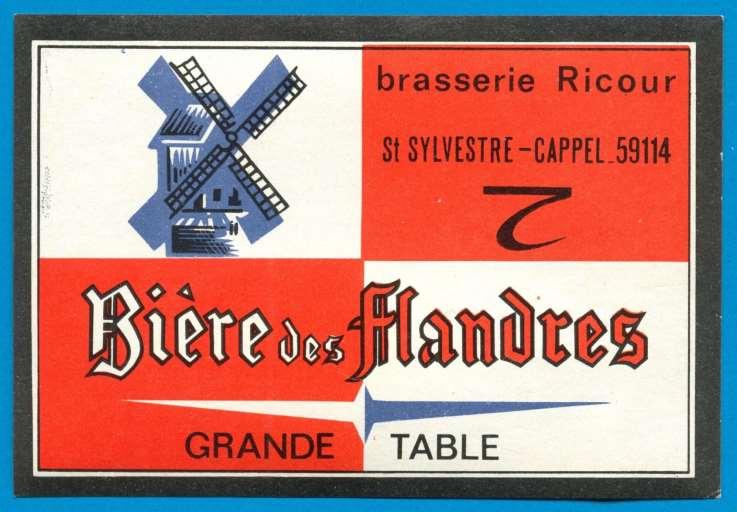 Etykiety piwne - Francja browar