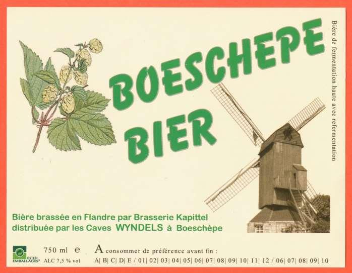 Etykiety piwne Belgia browar