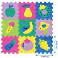 Zwierzątka z lusterkiem Puzzle piankowe przeznaczone dla dzieci powyżej 10M+.