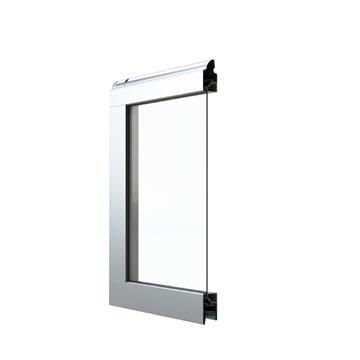 Ușile industriale cu panouri din profile de aluminiu K2 IP, reprezinta alternativa pentru un aspect modern aerisit,
