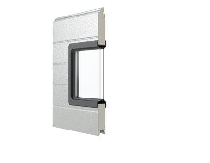 Vitrarea poate fi simplă sau dubla cu plexiglas normal sau rezistent la abraziune.