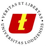 Uniwersytet Łódzki Wydział Matematyki i Informatyki System ustalania