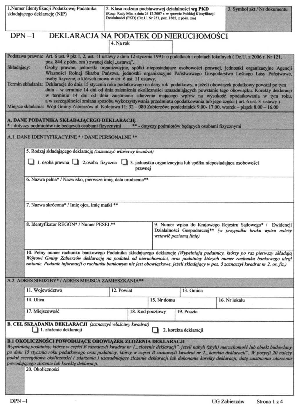 Województwa Ma³opolskiego Nr 809 30903 Poz.