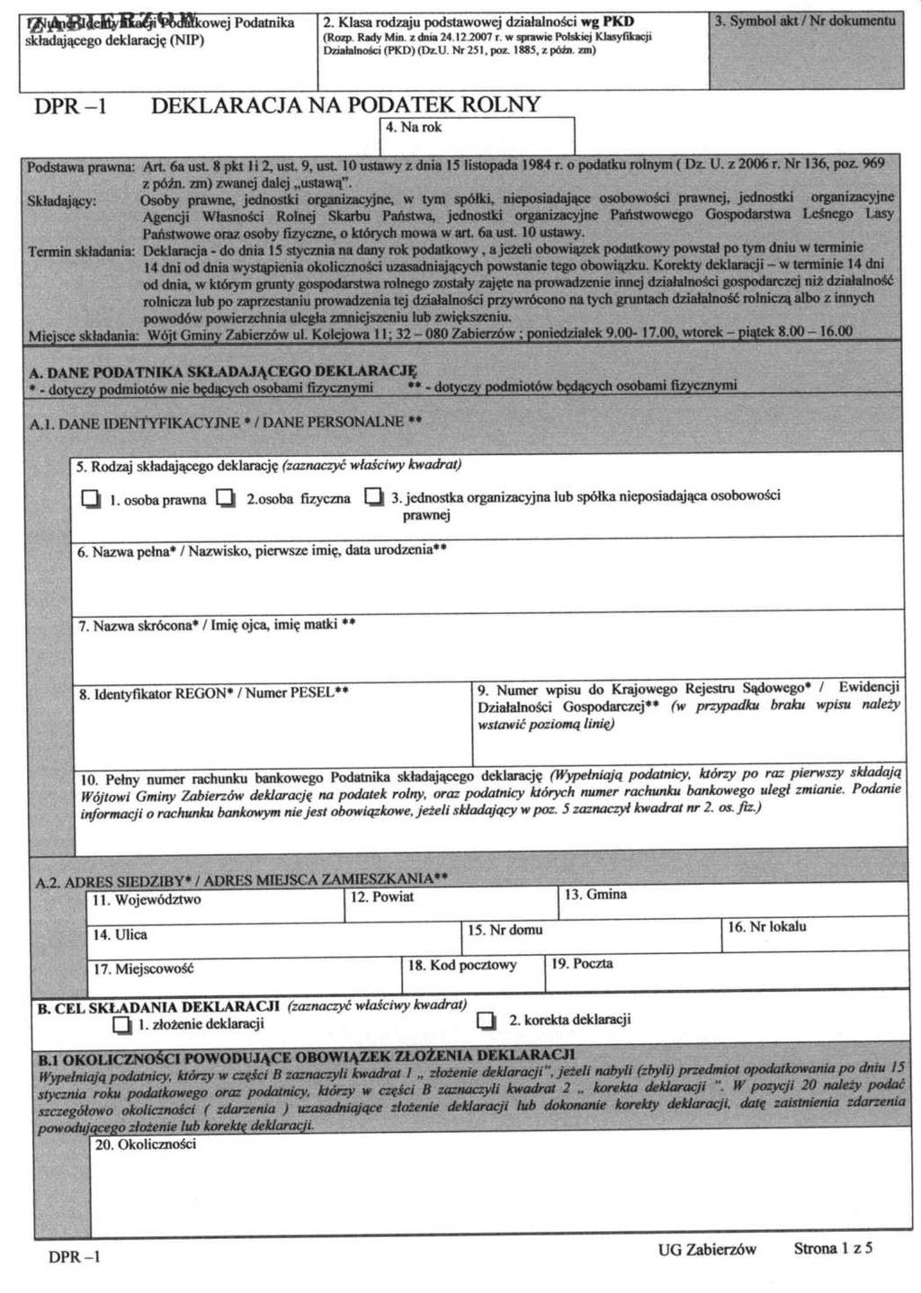 Województwa Ma³opolskiego Nr 809 30909 Poz.