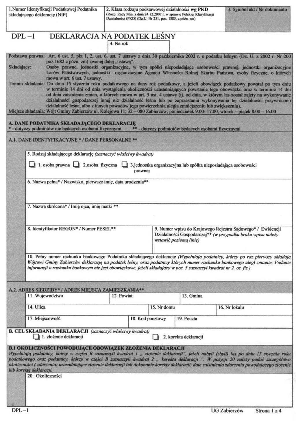 Województwa Ma³opolskiego Nr 809 30917 Poz.