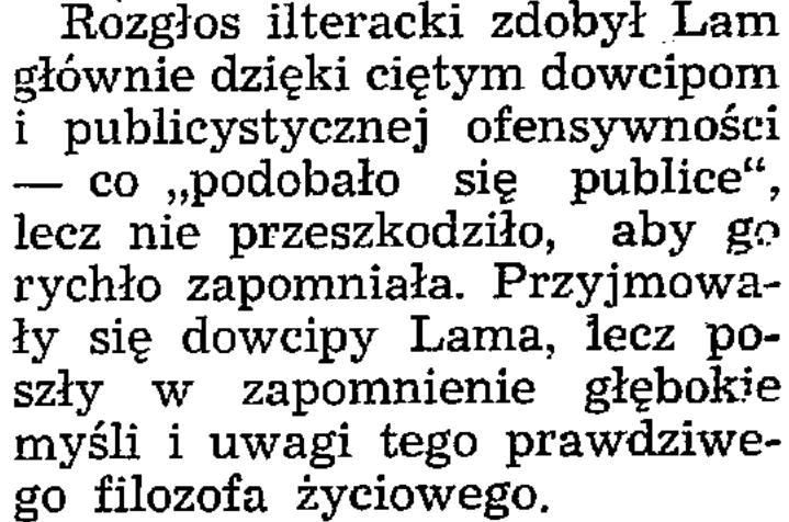 Skan 2. Kopia cyfrowa tekstu z roku 1932 z poświadczeniem rzeczownika odmianoznawstwo Źródło: Spis wykładów i skład Uniwersytetu na rok akademicki 1932/33 [on-line].