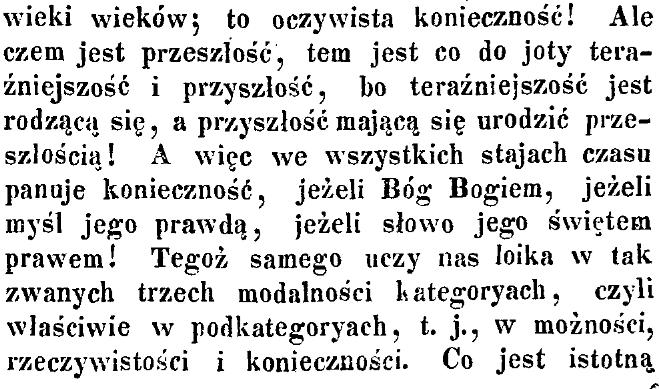 Recenzje, omówienia i przeglądy piśmiennictwa 161 Skan 5. Kopia cyfrowa tekstu z roku 1842 z poświadczeniem rzeczownika podkategoria Źródło: Orędownik Naukowy (1842.02.14, nr 7) [on-line].