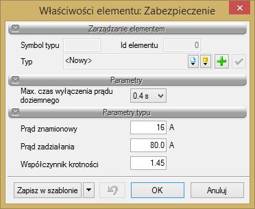 struktura fazowa użytkownik określa napięcie zasilania odbiornika. Wartości napięć znamionowych wynoszą: 400 V trójfazowe, 230 V jednofazowe.
