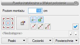 Przekrój przewodu użytkownik ma do dyspozycji standardowe przekroje żył przewodów kablowych. Przekrój przewodu jest istotnym parametrem wpływającym na obliczenia prądów zwarciowych i spadków napięć.