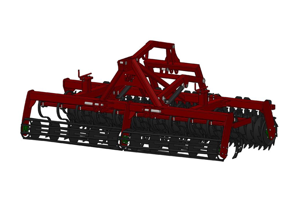 ZŁOŻENIE OGÓLNE 1 Rama główna agregatu U818 01.00.00 1 2 Układ hydrauliczny wydźwigu siewnika U818 19.00.00 1 3 Wał strunowy U818 03.00.00 2 4 Belka zawieszenia zgarniaczy U818 04.