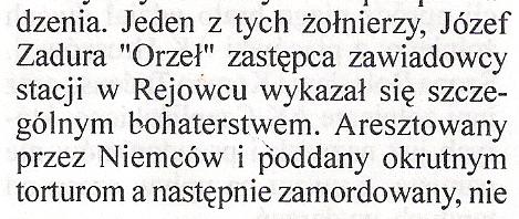 Niedługo po tej straszliwej masakrze rejonu Żulin zaczęto poszukiwać, kto zdradził lub kto donosił Niemcom.