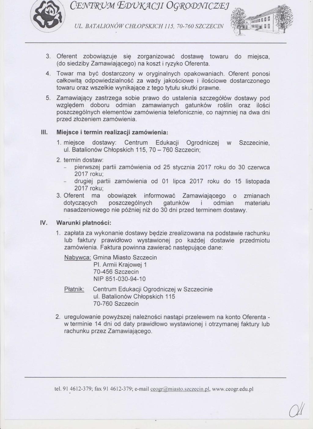 (77 C EWTXUM E (-07(.74 Ci/ OGOWVICZEJ ft' ''f«:: \ \ i l'' i1; ''"; 7 UL. BATALIONÓW CH *- ŁOPSKICH 115 70-760 SZCZECIN -- «a...1'; "7- lulali _.»11 _. 3.