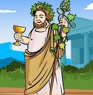 Dionizos Od lat jest jedną z największych gwiazd Olimpu. Bez niego nie uda się żadne przyjęcie, a jego wyroby to absolutny must-have każdej boskiej imprezy.