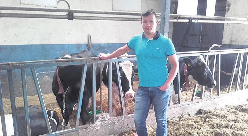 lubelskie Liczba krów: 80 Średnia wydajność: 8500 l Powierzchnia gospodarstwa: 100 ha W stadzie mam kilka córek buhaja Part, którego zakupiłem między innymi w formie seksowanej.