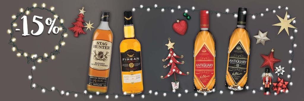 1 2 3 4 Wybrane Whisky 1 STAG HUNTER BLENDED SCOTCH WHISKY, SZKOCJA cena 1 L 92,84 78,91 Imprezuj z whisky! Stag Hunter to doskonała baza do koktajli.