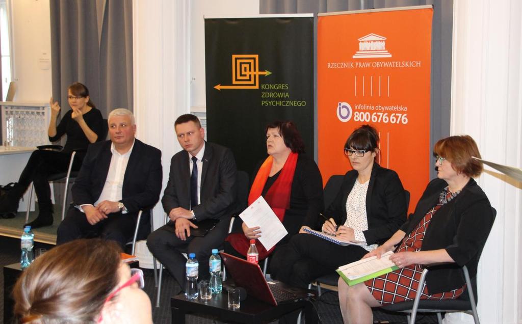 Mówiła ponadto o tym, że osoby chore, umieszczone w jednostkach całodobowej opieki mają także potrzeby seksualne, o czym nie powinno się zapominać.