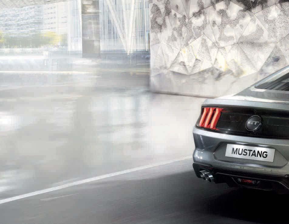 Sportowy rodowód. Nowy Mustang umożliwia dostosowanie osiągów samochodu do stylu jazdy kierowcy.