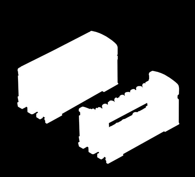 Terminal strip x 5 clamps.