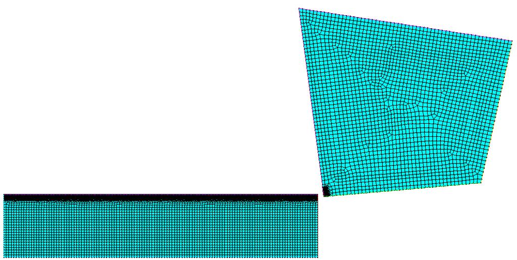 6 niowego ET = 763 10 Pa, gęstość ρ = 7865 kg/m 3, umocnienie izotropowe β = 1, parametry 1 materiałowe C = 40 s i m = 0,2, odkształcenie graniczne ε gr = 0, 75.