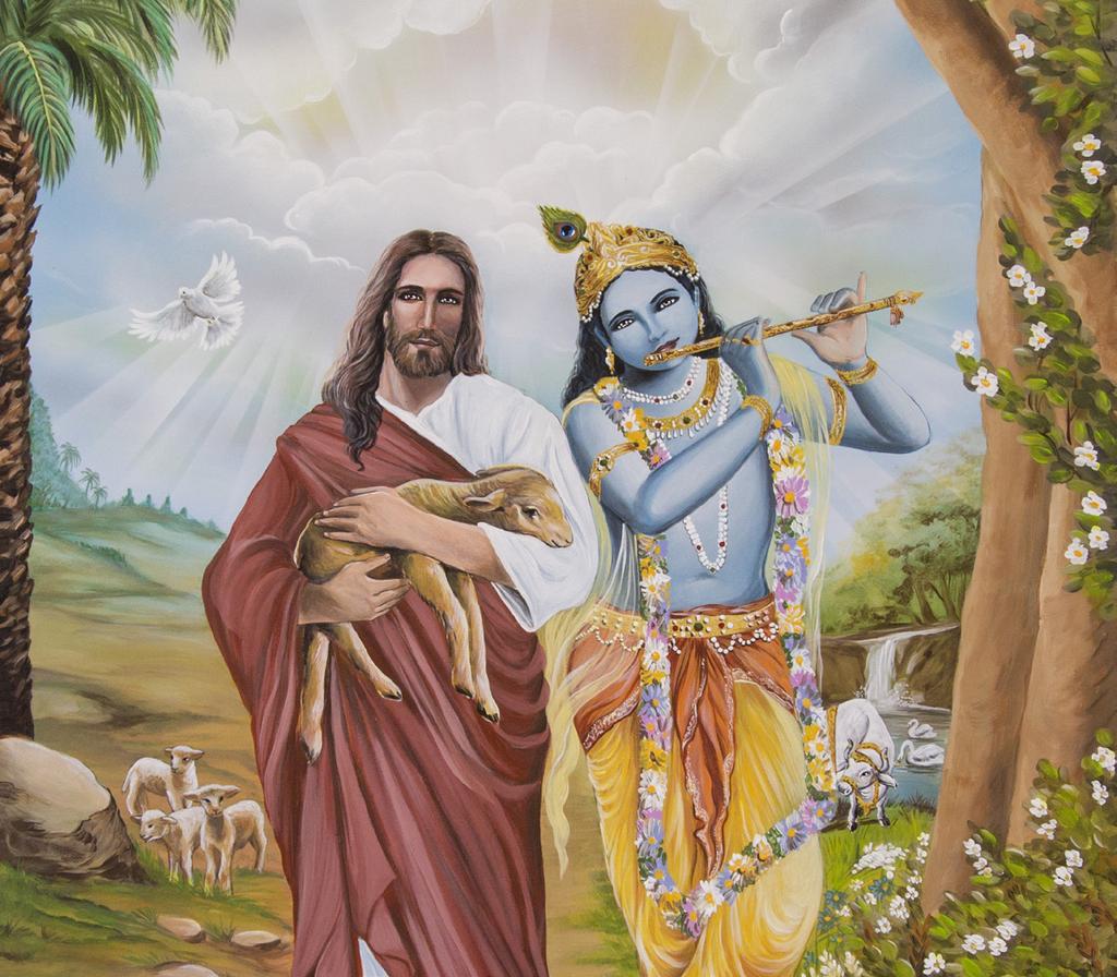 W hinduizmie szanujemy wszystkie ścieżki, dlatego nazywa się go Sanatana Dharmą odwieczną religią. Jako hinduiści uważamy Jezusa za Boga, za boską inkarnację.