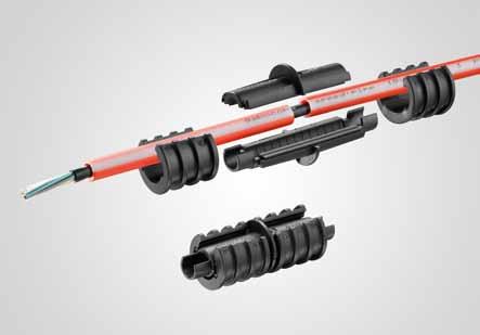 średnicach wewnętrznych. Trwały mechanizm spustowy ułatwia wielokrotny demontaż / montaż złączki (również doziemny). Wytrzymałość pneumatyczna min 15 bar, szczelność woda / gaz do 0,5 bara.