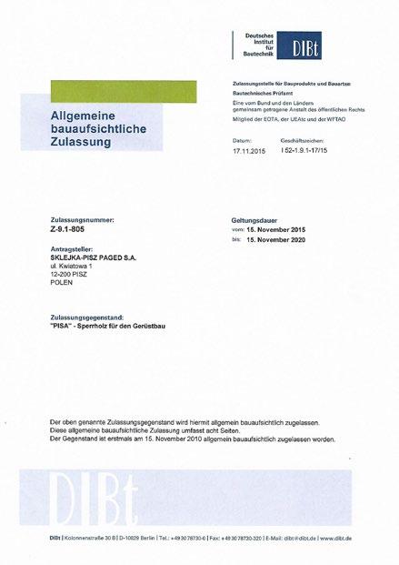 od 9 mm do 45 mm znakiem CE zgodnie z Rozporządzeniem Parlamentu Europejskiego i Rady (UE) NR 305/2011.