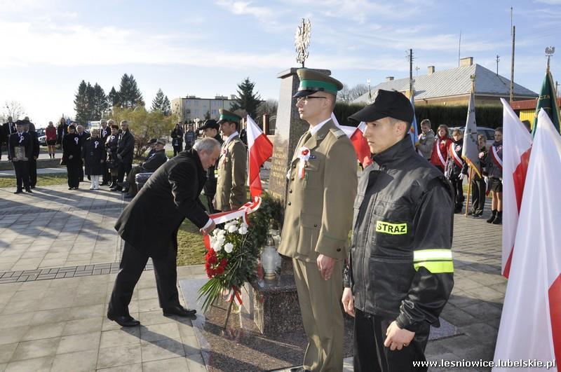 Przewodniczącym Rady Gminy Leśniowice oraz Panem Stefanem Prokopem