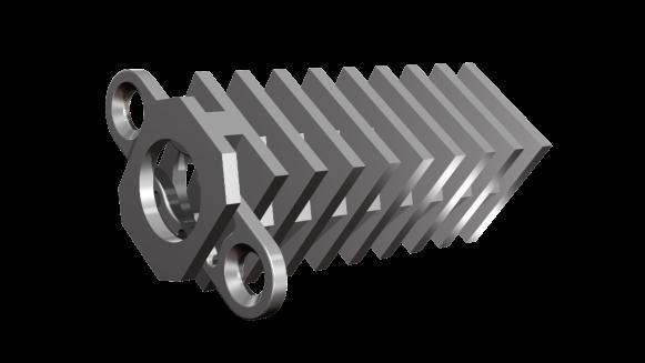 Klin TTA - docinany / TTA Cage - cuttable Titanium SZEROKOŚĆ Width K.02.03019.1 K.02.04519.1 K.02.06022.1 K.02.07522.1 K.02.09025.1 K.02.10525.1 K.02.12028.1 K.02.13531.1 K.02.15031.