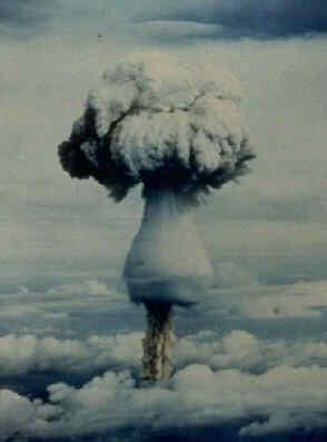 5. Testy bomb termojądrowych, kraje zaangażowane [KL]: Zdjęcia i dane zaczerpnięte ze źródła [7]. 5.1. Greenhouse George Detonacja: 9.05.