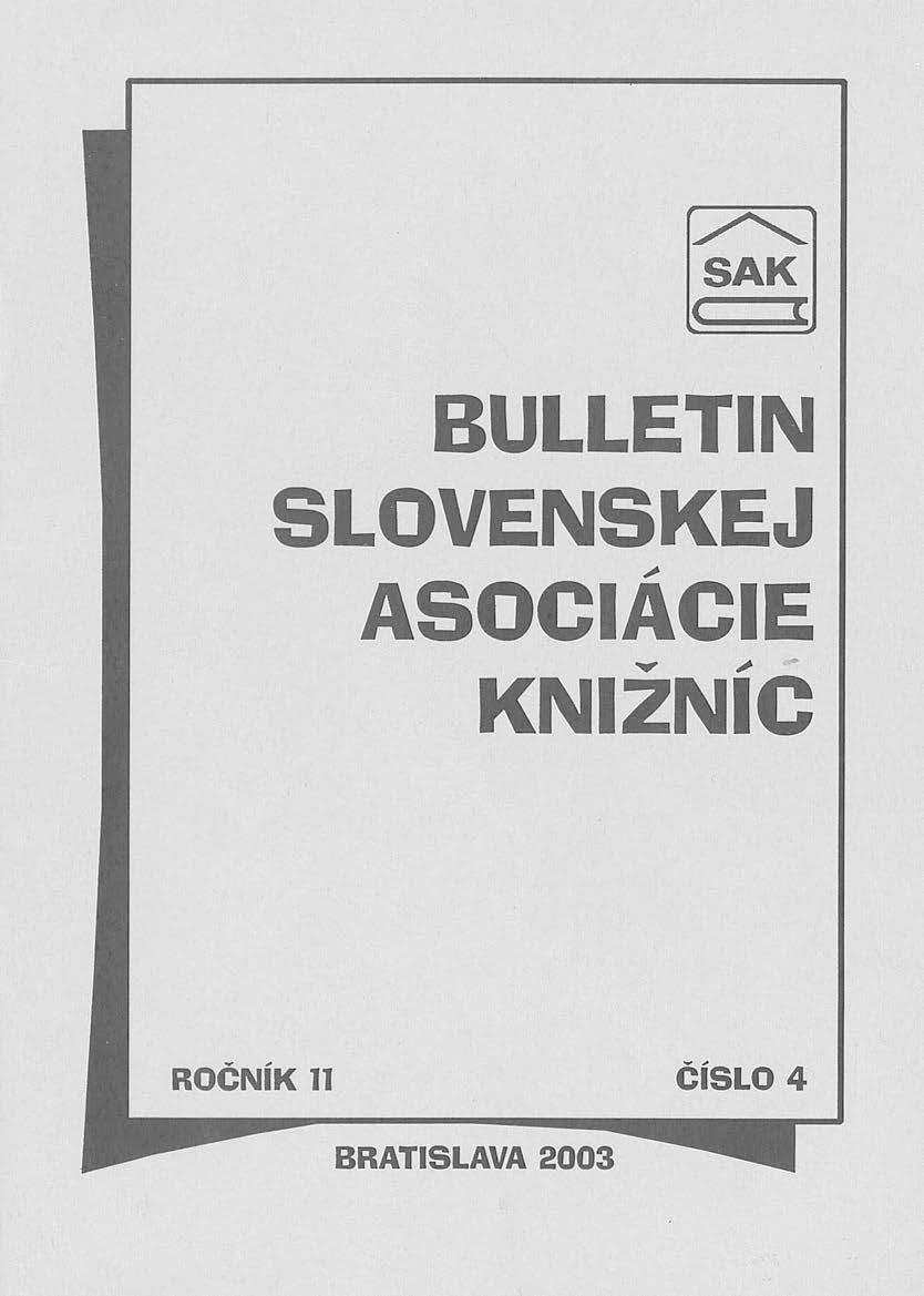 BULLETIN SLOVENSKEJ
