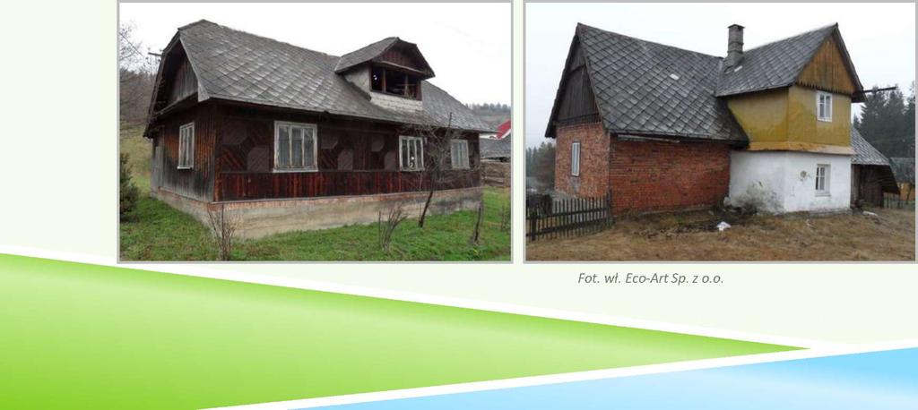 ZASTOSOWANIE AZBESTU W BUDOWNICTWIE JEDNORODZINNYM Płyty płaskie azbestowo-cementowe, typu karo", są