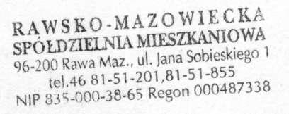 REGULAMIN ZARZĄDU Rawsko Mazowieckiej Spółdzielni Mieszkaniowej I. Postanowienia ogólne. 1- Zarząd Rawsko Mazowieckiej Spółdzielni Mieszkaniowej zwany dalej Zarządem, działa na podstawie: 1.