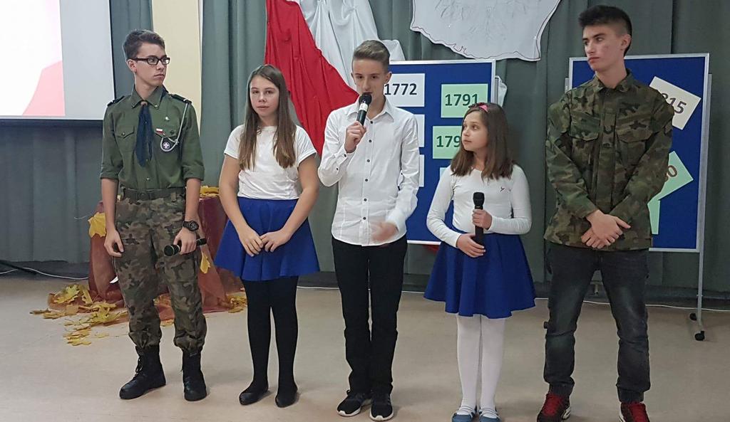 państwa To był świetny sposób na upamiętnienie odwagi żołnierzy, dzięki którym Polska dzisiaj jest wolnym państwem 9 listopada kilka klas z naszej