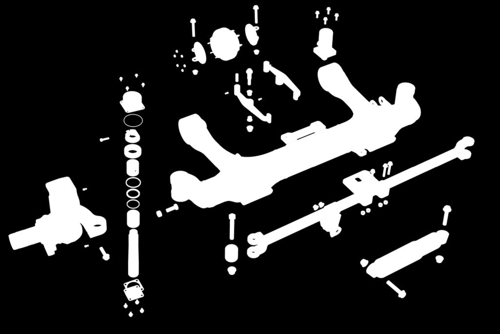 DCA STEERMASTER (oś kierowana) Części zamienne 04 11 03 14 18 10 19