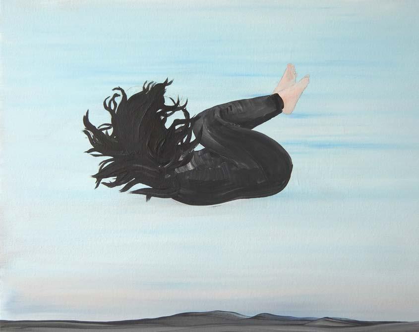 Stepowa dusza 1, 2015, acrylic on canvas, 40x50 cm