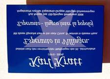 La sidejo, konsistanta efe el oficejo kaj el la esperanta Biblioteko Butler, estas malfermita de Renato Corsetti, tiama UEA-prezidanto, en septembro 2002.