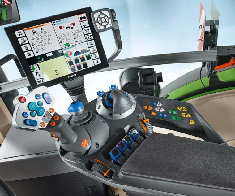 Zapoznaj się z nowym systemem Variotroni iąnika Fendt 1000 Vario. www.fendt.om/präzision Dane pola są zapisywane w bazie danyh systemu VarioDo.