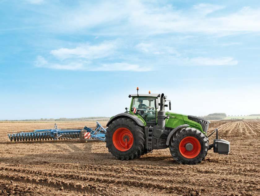 KONCEPCJA SILNIKA NISKOOBROTOWEGO FENDT ID Duża mo niskie zużyie paliwa Fendt id. Kierowa iąnika Fendt 1000 Vario nie musi już pilnować optymalnej prędkośi obrotowej silnika.