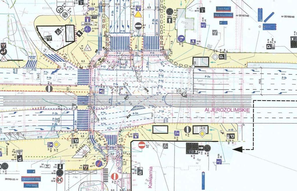 3.9. Inwentaryzacja parkingów w obszarze Śródmieścia Funkcjonalnego (SITK RP Oddział w Warszawie; 2008) W opracowaniu zostały wskazane istniejące parkingi wielopoziomowe, parkingi podziemne i place