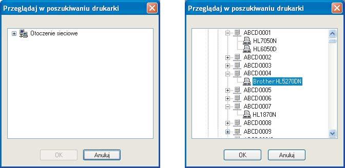 sprawie kolejki wydruków i nazwy udostępniania.