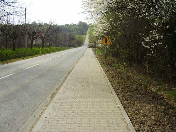 ul. Wiśnicka Budowa ciągu pieszo-rowerowego wraz