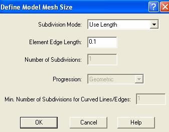 Model, w pozycji Subdivision Mode