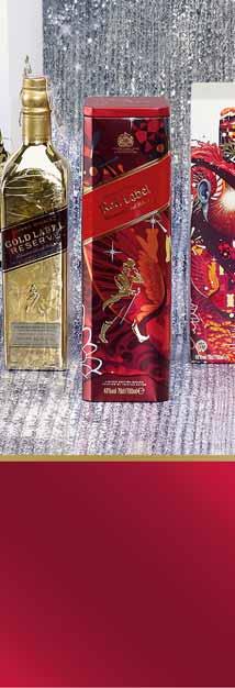 69 WHISKY JOHNNIE WALKER GOLD LABEL ZE SZKLANKAMI sprzedaż po
