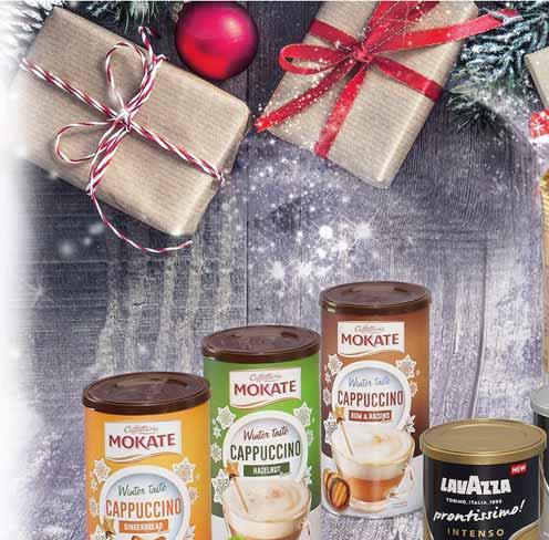 5 CAPPUCCINO WINTER TASTE 150 G Gingerbread, Hazelnut,