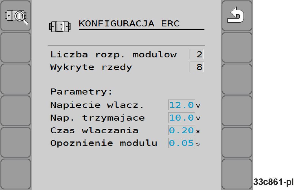 Konfigurowanie wyposażenia maszyny 7 5.