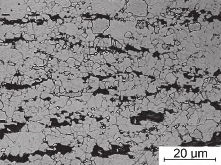 7 mm sheets after thermomechanical treatment using LPS line variant no. 222 Tablica 6. Właściwości mechaniczne próbek wzdłużnych z blach po obróbce cieplno-plastycznej w LPS, wariant nr 221 Table 6.