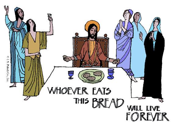 The Russians have a surprisingly bold one that fits this Sunday s Gospel: Bread is the beginning of everything.