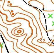 Mapa Droga Dolinna (nr 2017-83-2458-ZPM) Skala: 1 : 10 000, e-5m, format A4 Autor: Artur