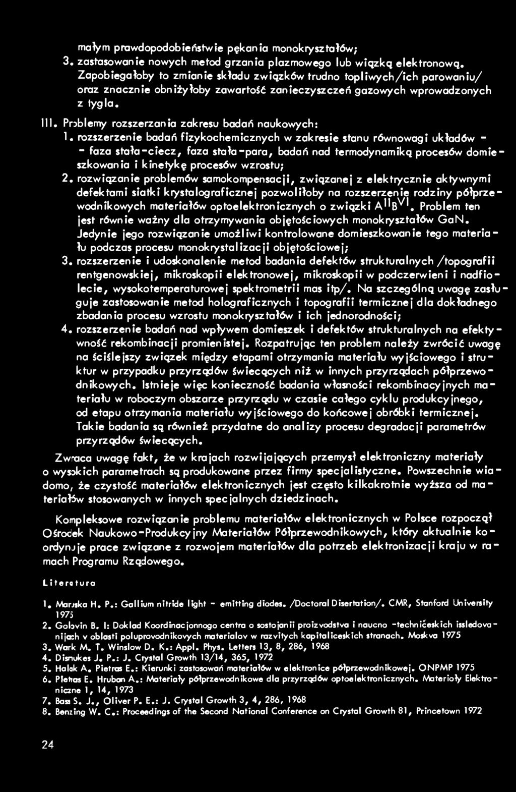 Prablemy rozszerzania zakresu badań naukowych: 1.